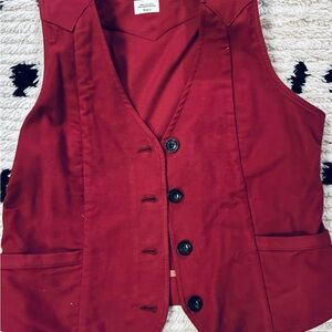 Women's Red Vest